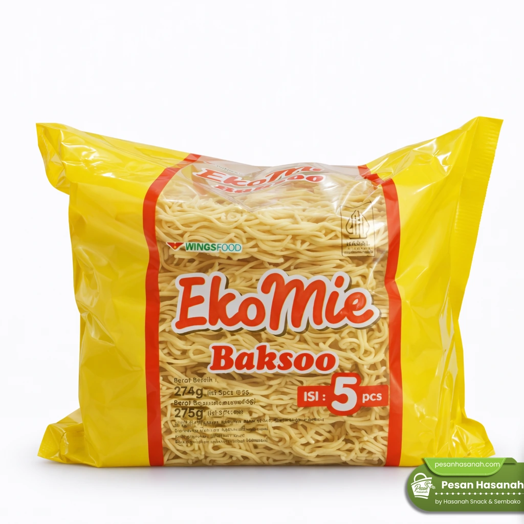 Eko Mie Baksoo Isi 5 Pcs 275 G